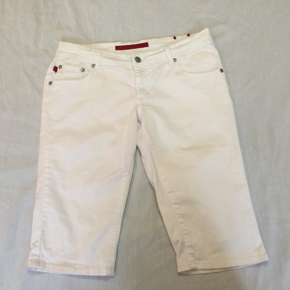 FIRE JEANS WOMENS JEANS SHORTS LISA BERMUDA SIZE 7 - Picture 1 of 3